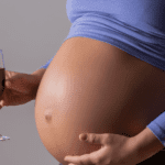 femme enceinte fondue au vin