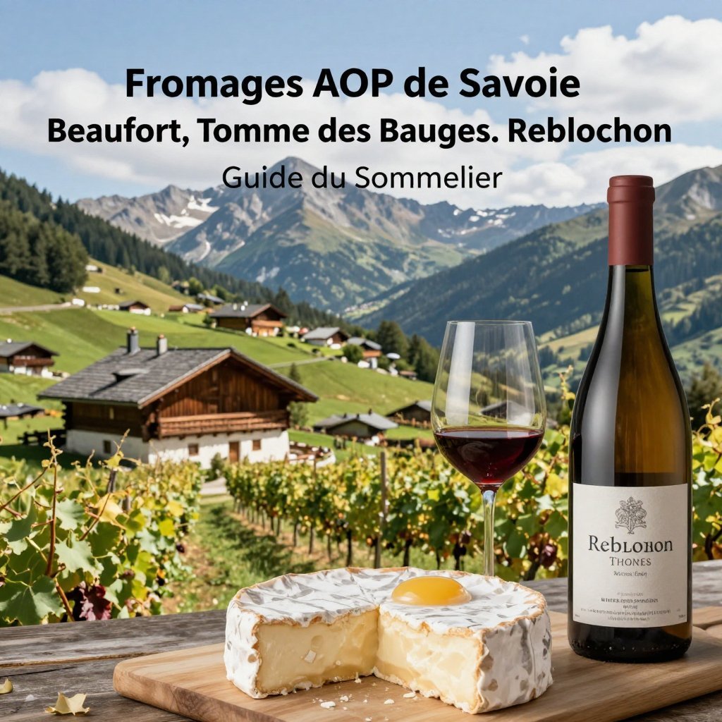 Fromages AOP de Savoie et Accords Vins : Beaufort, Tomme des Bauges, Reblochon — Guide du Sommelier