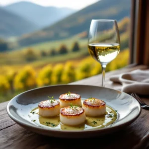Apremont coquilles saint jacques accord