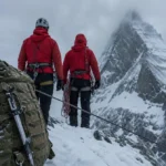 600 mètres de chute au Cervin
