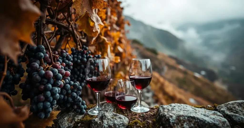 Mondeuse, persan, gamay
