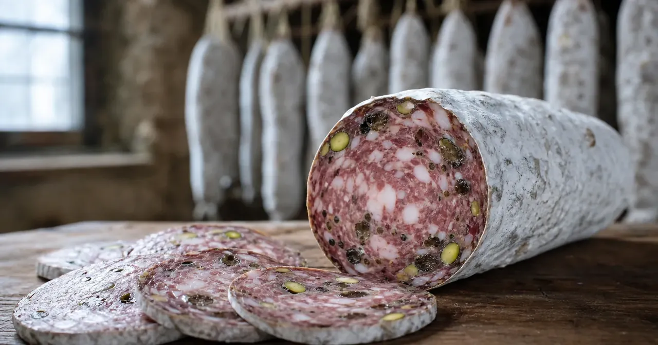À Ambérieu-en-Bugey, le saucisson truffe-pistache qui a séduit Paris
